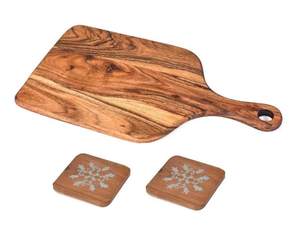 เขียงไม้ทำมือสำหรับเคาน์เตอร์ครัว ทนทาน ใช้งานได้นาน ราคาดีที่สุด - Product Image 2