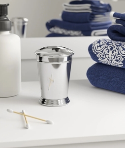 Wholesale Polished Stainless Steel Minimalist <b>Toothbrush</b> <b>Holder</b> Multi Slot Stand Modern Bathroom Vanity Accessory Storage - Product Image 1