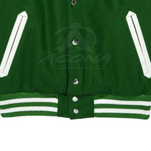 Chaqueta Letterman para Hombre Winter Street, Servicio OEM, Ropa Exterior Informal, Ajuste Cómodo, Uso Diario, Moda de Tendencia, Entrega Rápida - Product Image 3