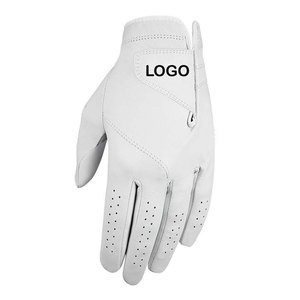 Guantes de Golf de Piel de Oveja de Primera Calidad, Guantes de Golf Transpirables de Alta Calidad con Diseño de Orificios de Ventilación, Agarre Deportivo Suave y Cómodo - Product Image 1