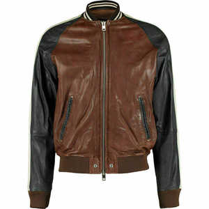 Chaqueta de Cuero Sintético Estilo Motero Clásica Informal para Hombre y Mujer, Corte Ajustado, Modelo 2026 - Product Image 1