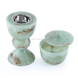 Saffron <b>Nights</b> Eco Resin Mubkhar Bakhoor Burner Designer Incense <b>Stand</b> for Ramadan Festivities - Product Image 5