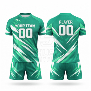 Conjuntos Deportivos de Verano Personalizados en Azul y Blanco, Talla S, de Secado Rápido, Tela Resistente, Ajuste Flexible para Entrenamientos y Partidos de Alta Intensidad - Product Image 3