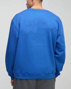 <b>Top</b> Quality Men's <b>Thermal</b> Pullover Sweatshirt Custom Embroidered Logo Winter Wear Cotton Fleece Streetwear - Product Image 4