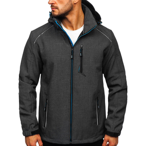 Factory Supplier Wholesale Price Winter <b>Men</b> Softshell <b>Jacket</b> <b>Men</b> <b>Lightweight</b> New Design Custom Made Softshell <b>Jacket</b> - Product Image 5