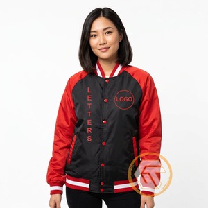 เสื้อแจ็คเก็ตวาร์ซิตี้ Theta ปักลายผ้าซาตินเดลต้าคุณภาพสูง ระบายอากาศได้ดี ตกแต่งด้วยผ้าควิลท์ เหมาะสำหรับฤดูใบไม้ร่วง สไตล์กรีก คอตั้ง - Product Image 4