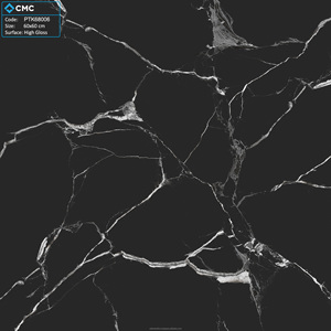 La belleza misteriosa del cielo estrellado de azulejos de porcelana Material de porcelana de 600x600mm para Hotel Villa Apartment School Hall - Product Image 3