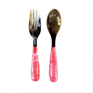Juego de utensilios para ensalada, artículo más vendido, ecológico, apto para lavavajillas, utensilios para ensalada para el hogar y la cocina, hecho en India - Product Image 1