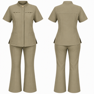 Fabricant d'uniformes infirmiers sur mesure, fournisseur et exportateur de vêtements de travail médicaux respirants - Product Image 1