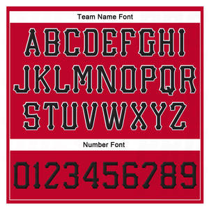 Gorra Snapback Ajustable Personalizada en Rojo, Negro y Blanco, con Costuras, Estilo Urbano, Unisex, para Deportes de Equipo - Product Image 4