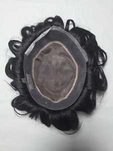Perruque Cheveux Bouclés Birmans, Dentelle Suisse, Jerry Curl, Cheveux Remy, Bonnet Complet, Extension de Cheveux Humains - Product Image 5