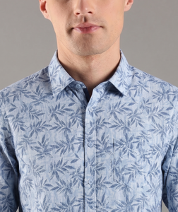 เสื้อเชิ้ตผู้ชาย Enovate แบบกระดุมสองแถว แขนยาว ระบายอากาศได้ดี ผลิตจากผ้าฝ้าย 100% สไตล์ลำลอง พร้อมโลโก้ที่คอเสื้อด้านหลัง เหมาะสำหรับฤดูใบไม้ผลิ - Product Image 2