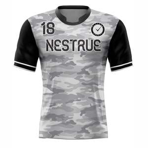 Maillot de football personnalisé par sublimation, uniforme de football respirant et à séchage rapide, kit d'équipe, fabricant OEM, vente en gros directe, maillots de football - Product Image 2