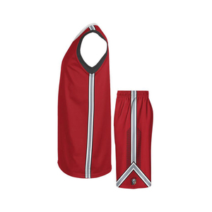 Conjunto de Uniforme de Baloncesto para Hombre y Mujer, Transpirable, de Secado Rápido, con Malla Estampada y Sublimada, Ropa Deportiva de Equipo, Logotipo Personalizado OEM, Proveedor de Fábrica - Product Image 3