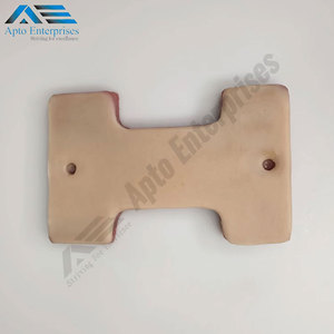 Almohadilla de Práctica de Sutura en Forma de H, Instrumento Médico, Material Reforzado Libre de Látex, Simulación de Sutura Versátil - Product Image 2