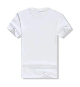 เสื้อยืดคอกลมแขนสั้นผ้าฝ้ายแท้ 100% ระบายอากาศได้ดี พิมพ์ลายด้านหน้าตามแบบ OEM พร้อมโลโก้ตามสั่ง สำหรับงานเลี้ยงรุ่น สีขาว - Product Image 4