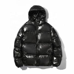 Men's Hooded Custom Puffer <b>Jacket</b> Winter Warm Insulated Quilted <b>Waterproof</b> Breathable Lightweight Outdoor Casual Streetwear - Product Image 3