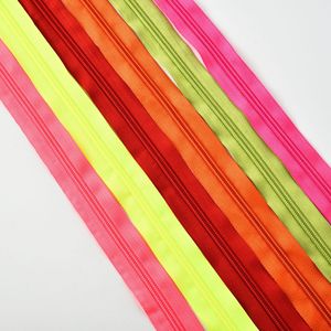 Nylon à extrémité ouverte personnalisé en gros # 5 fermetures éclair invisibles pour tentes et vêtements - Product Image 3