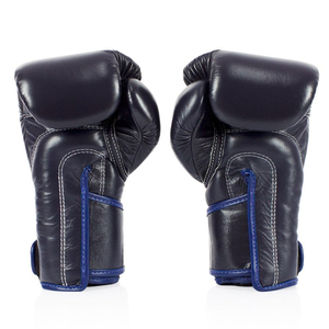 Guantes de Boxeo Profesionales Personalizados Fairtex para Sparring, Completamente Negros, de Cuero Vacuno Genuino, Guantes Profesionales para Competencia, Nuevos Guantes de Combate - Product Image 5