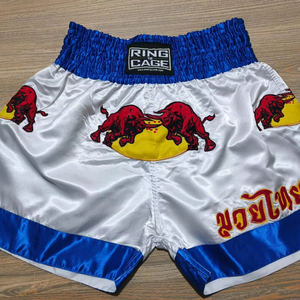 Custom muay thai shorts featuring <b>stretch</b> fabric breathable design and comfortable fit perfect for active movement - Product Image 1