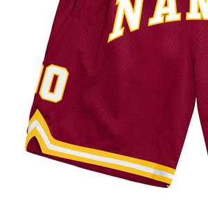 <b>Customized</b> Sports Team Shorts 100% Polyester Mesh Sublimated Club Name Training Basketball Athletic Shorts for Teamwear - Product Image 2