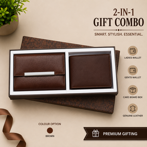 4 in 1 Business Gift Set Wooden Box Passport Cover <b>Wallet</b> <b>Metal</b> Pen Key Ring Travel Office Gift - Product Image 3