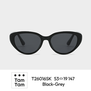 แว่นกันแดด TamTam T26016SK รุ่นคลาสสิค น้ำหนักเบา วัสดุ TR90 โพลาไรซ์ ทรงแคทอาย กรอบเต็ม ทนทาน สำหรับผู้ชายและผู้หญิง เหมาะกับชาวเอเชีย ขายส่ง - Product Image 1