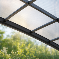 Abri de garage moderne de luxe pour 2 voitures, en alliage d'aluminium thermolaqué, avec auvent personnalisé pare-soleil et imperméable