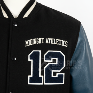 Chaqueta de Moda Más Vendida en 2026, Chaqueta Estilo Universitario Personalizada, Chaquetas de Béisbol Varsity para Hombre con Logotipo Bordado - Product Image 4