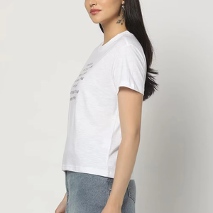 T-shirts pour femmes au toucher doux, coton hautement extensible, imprimé 3D personnalisé, séchage rapide, manches raglan boutonnées, mode quotidienne, cadeau - Product Image 3