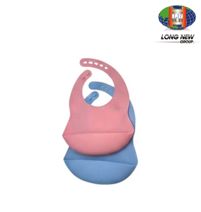 LONGNEW Bavoir d'alimentation pour bébé réutilisable en plastique PP |   Bavoir imperméable facile à nettoyer pour bébés et tout-petits - Product Image 5
