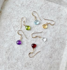 Amethyst Sterling Silver Drop <b>Earrings</b> Trendy Design Third Party Certified February Birthstone Jewelry Gift for Women - Product Image 5