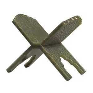 Support de Coran en bois sculpté avec soin, pliable, porte-livre islamique avec motif géométrique et floral, fait main - Product Image 5