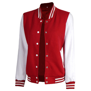 Nouvelle édition de qualité supérieure, vestes varsity pour femmes, respirantes, écologiques, rembourrées en coton, streetwear décontracté, logo brodé, veste varsity - Product Image 2