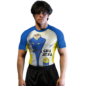 Camiseta Deportiva de Manga Larga para Hombre, Sublimada, de Secado Rápido, con Spandex y Poliéster, para Artes Marciales Mixtas (Gru Jitsu) - Product Image 4