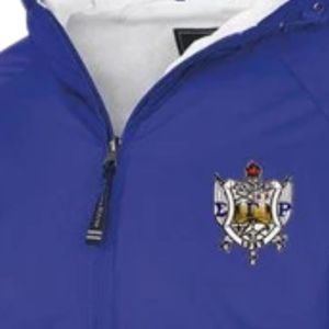 Veste coupe-vent Sigma Gamma Rho personnalisée pour sororité grecque, légère, décontractée, sportswear, streetwear, mode, vêtement d'extérieur - Product Image 3