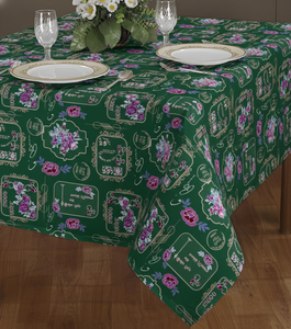 Premium Cotton <b>Table</b> <b>Cloth</b> for Dining <b>Table</b> Durable Easy Care Washable Reusable <b>Table</b> Cover for Everyday Use - Product Image 3