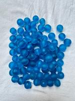 Manik-manik Lampwork Buram & Matte Grosir FE 16mm-20mm |   Manik-manik Jumbo Teal Biru Burgundy dalam Jumlah Besar untuk Pembuatan Perhiasan |   Kemasan Kotak
