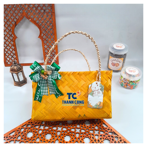 PANIERS EN BAMBOU au design moderne pour la vente en gros en vrac PANIERS EN BAMBOU fonctionnels faits à la main POUR LE RAMADAN Organisation de la maison élégante - Product Image 1