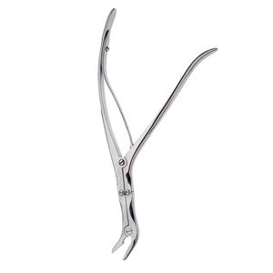 Best Price Beyer Single Spring Stainless Steel Finish <b>Polish</b> Double Curved Forceps Manual CE ISO Certified BY Blush Surgical - Product Image 3