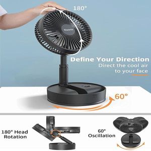 Ventilador portátil y plegable oscilante Koonie de 8 pulgadas con control remoto - Product Image 6