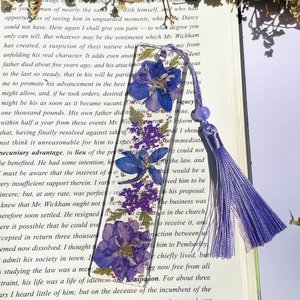 Handmade Resin <b>Bookmark</b> With Loop For office Dictionary Page Holder - Product Image 5