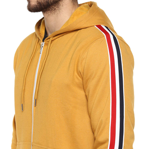 Sweat à capuche zippé surdimensionné de qualité supérieure pour homme, idéal pour l'automne et l'hiver, fabrication OEM pour grossistes - Product Image 6