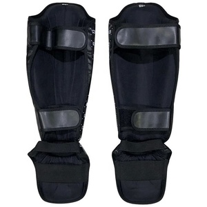 สนับแข้งหนังแท้ Fair Tex คุณภาพสูง ป้องกันหน้าแข้งและหลังเท้า สำหรับชกมวย รุ่น AI-SG-21 ราคาขายส่ง RTS ปรับแต่งได้ - Product Image 4