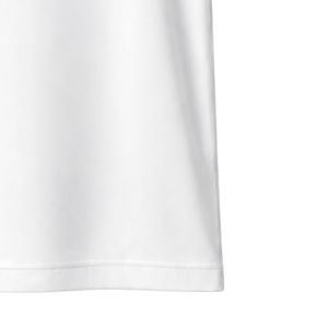 Maillot de basket-ball blanc pour femme avec logo JJ brodé, sans manches, col en V, avec bordure contrastée, pour tenue de match personnalisée - Product Image 6
