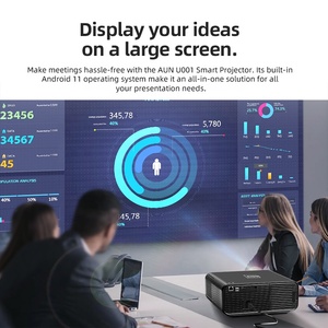 Proyector Profesional de Bajo Costo L1 Android U001 con Google TV, Widevine, 1080P, 4K, LCD, Cine en Casa, 2050 ANSI Video - Product Image 5