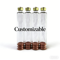 Cartouche en verre vide stérile médicale jetable transparente de 3 ml