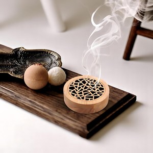 Bamboo Wood Incense <b>Stick</b> Burner Box Aromatherapy <b>Diffuser</b> and Holder for Home Decor Meditation Relaxation - Product Image 4