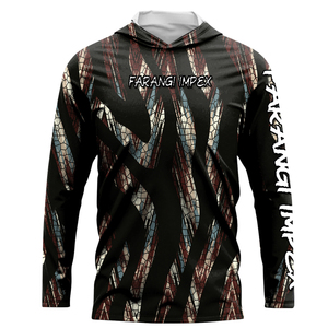 Sudadera con Capucha Personalizada para Torneos de Pesca, MOQ Bajo, Jersey de Pesca Sublimado de Manga Larga para Hombre, Camisa de Pesca con Protección Solar para Exteriores - Product Image 3
