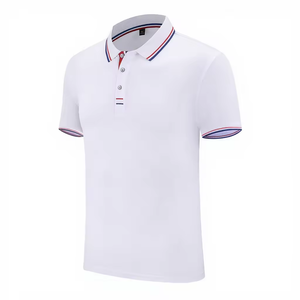 Camisetas Polo para Hombre, Camisetas de Golf de Secado Rápido, Transpirables, en Blanco y Negro, Personalizables, Camisetas de Poliéster Baratas al por Mayor - Product Image 2